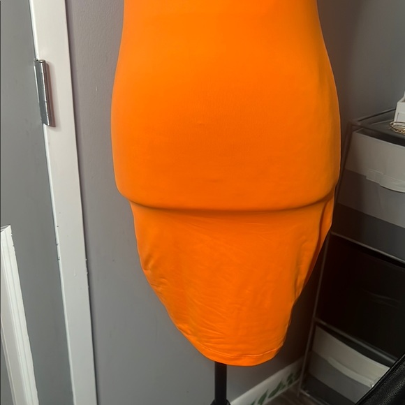 Forever 21 Vibrant Orange Dress - Picture 2 of 4